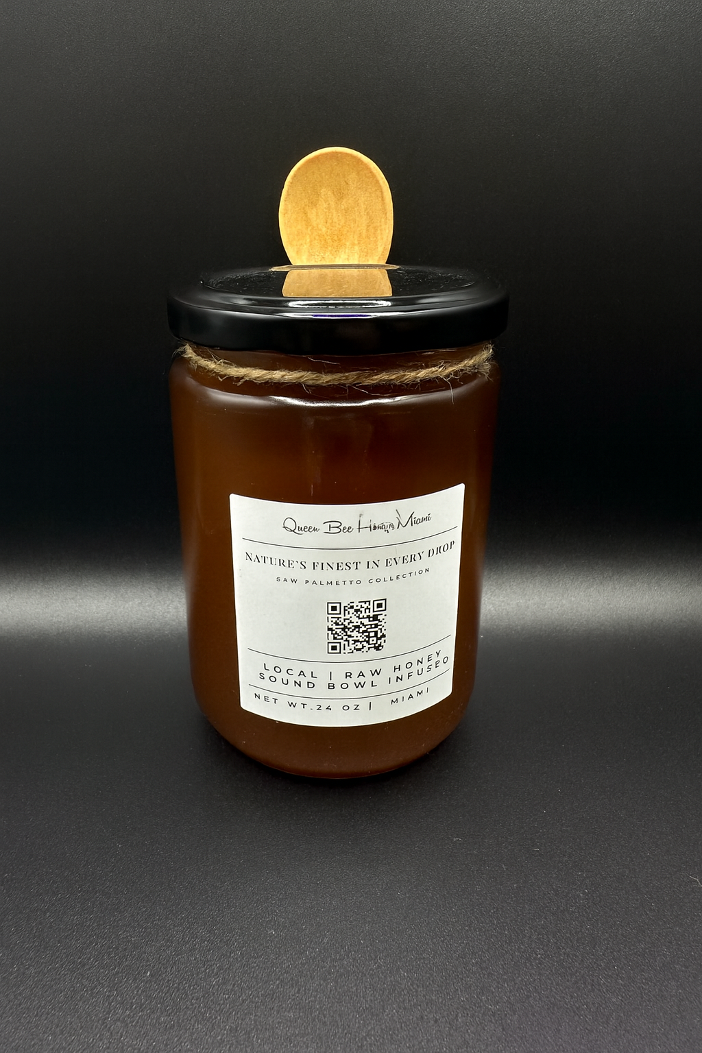 Queen Bee Honey - Small Jar - 24 oz